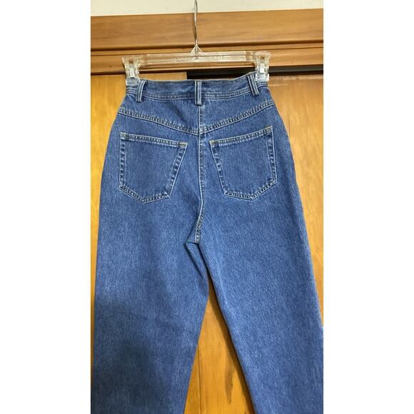 VTG Carole Little Sport Petites High Waist Blue Jeans - Size 2 - 27” Inseam 23”W - Picture 5 of 6
